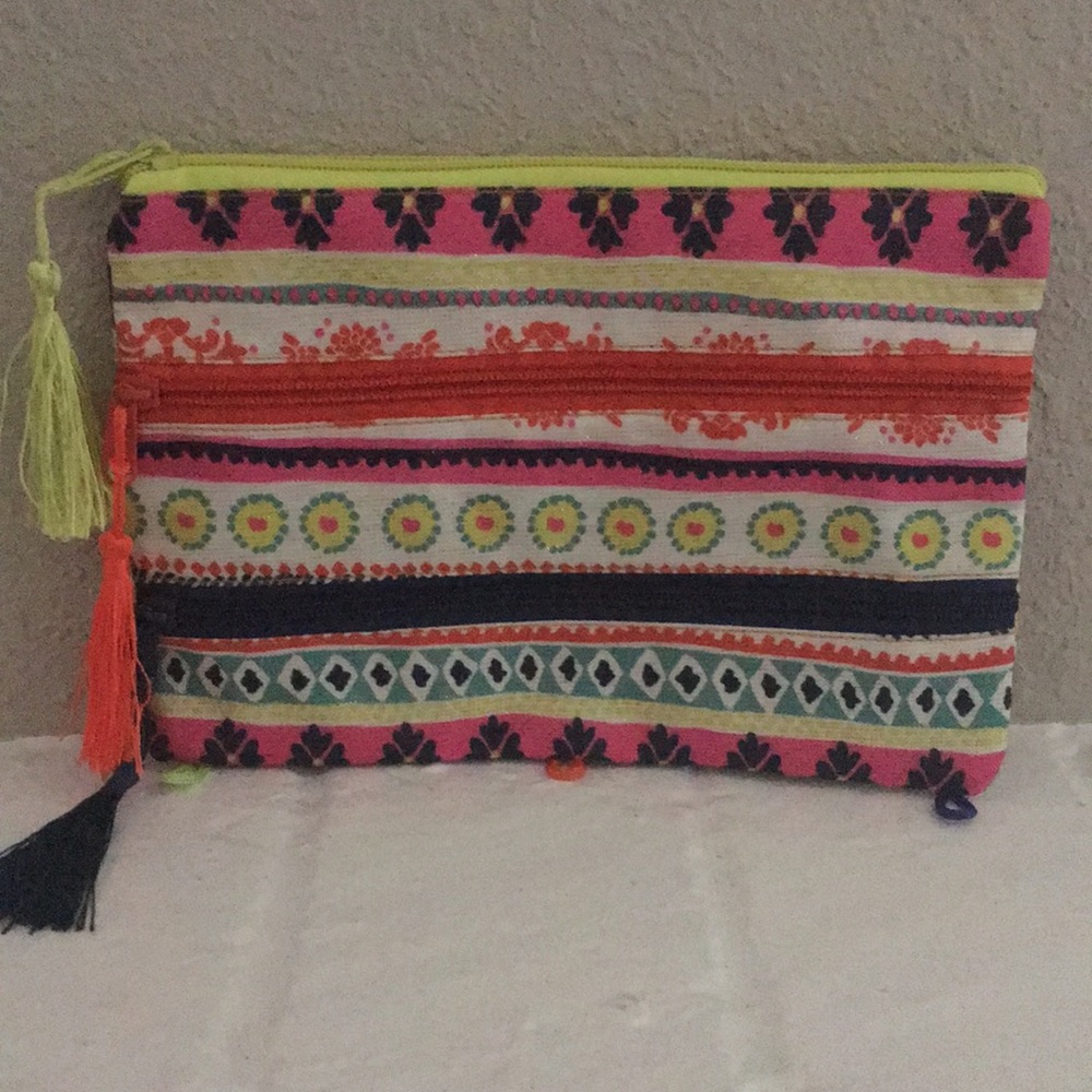 Multi color Pencil pouch